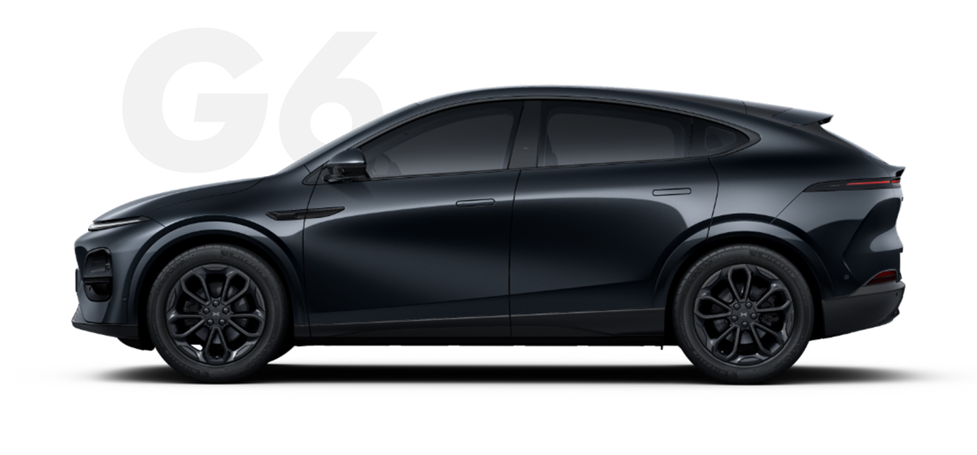 new xpeng g6 Black Edition eksterior